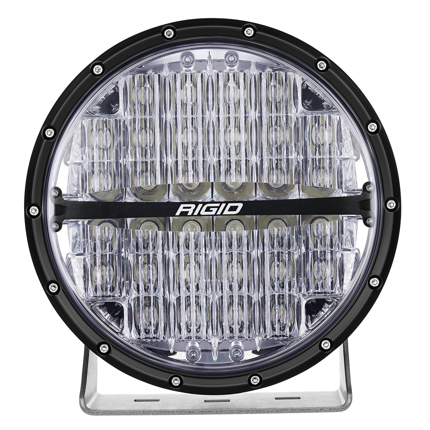 Rigid Industries 360-Series RGBW 9 Inch Drive OR Spot Optic with RGBW Backlight Pod - 36421 36422