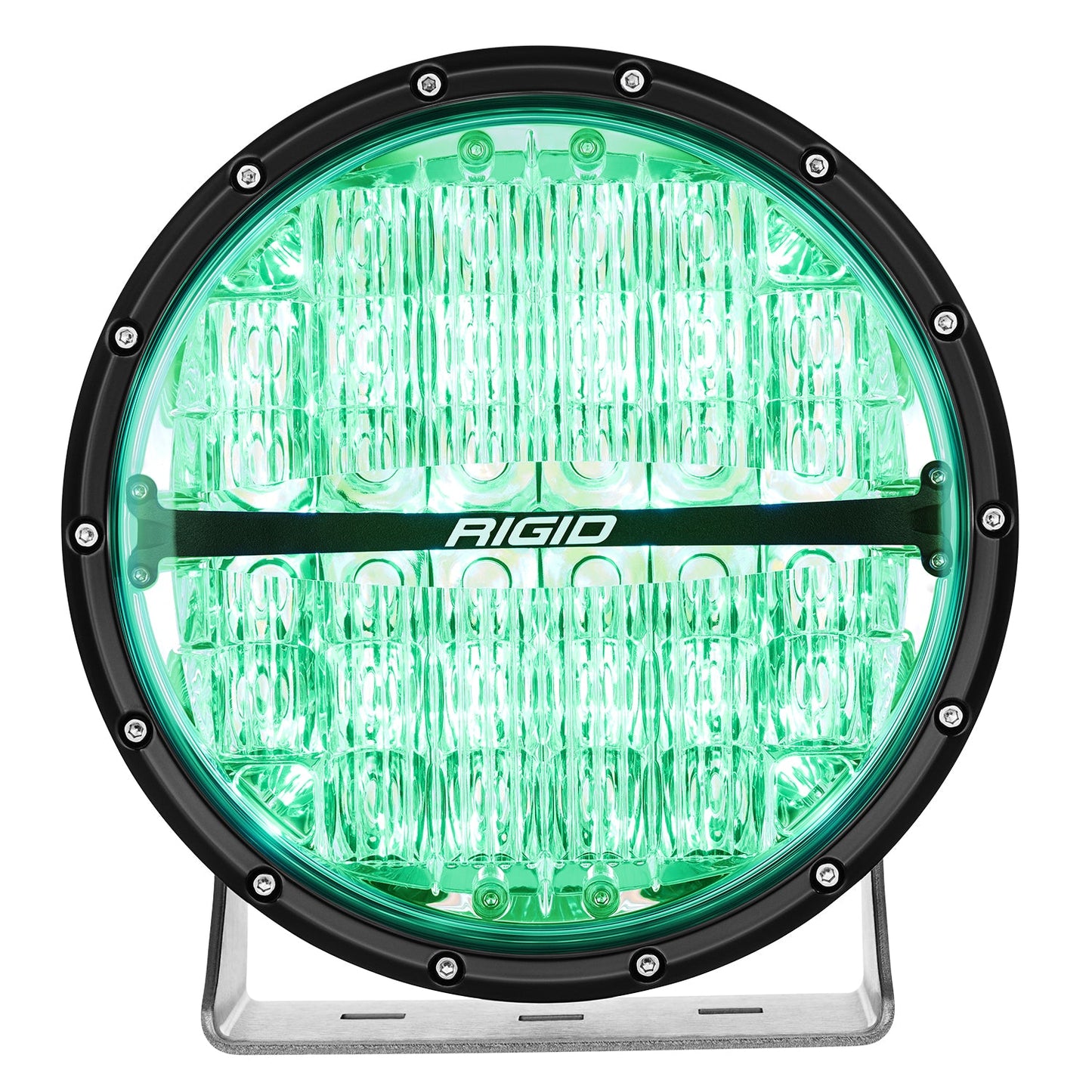 Rigid Industries 360-Series RGBW 9 Inch Drive OR Spot Optic with RGBW Backlight Pod - 36421 36422