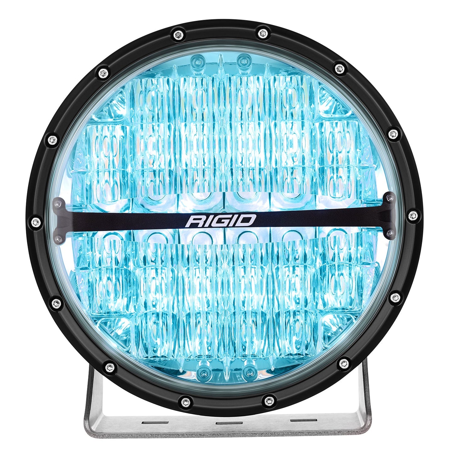 Rigid Industries 360-Series RGBW 9 Inch Drive OR Spot Optic with RGBW Backlight Pod - 36421 36422