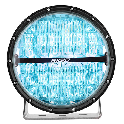 Rigid Industries 360-Series RGBW 9 Inch Drive OR Spot Optic with RGBW Backlight Pod - 36421 36422