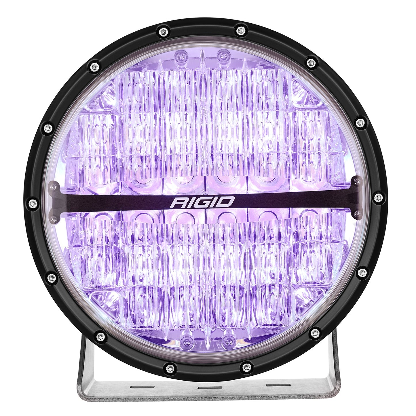 Rigid Industries 360-Series RGBW 9 Inch Drive OR Spot Optic with RGBW Backlight Pod - 36421 36422