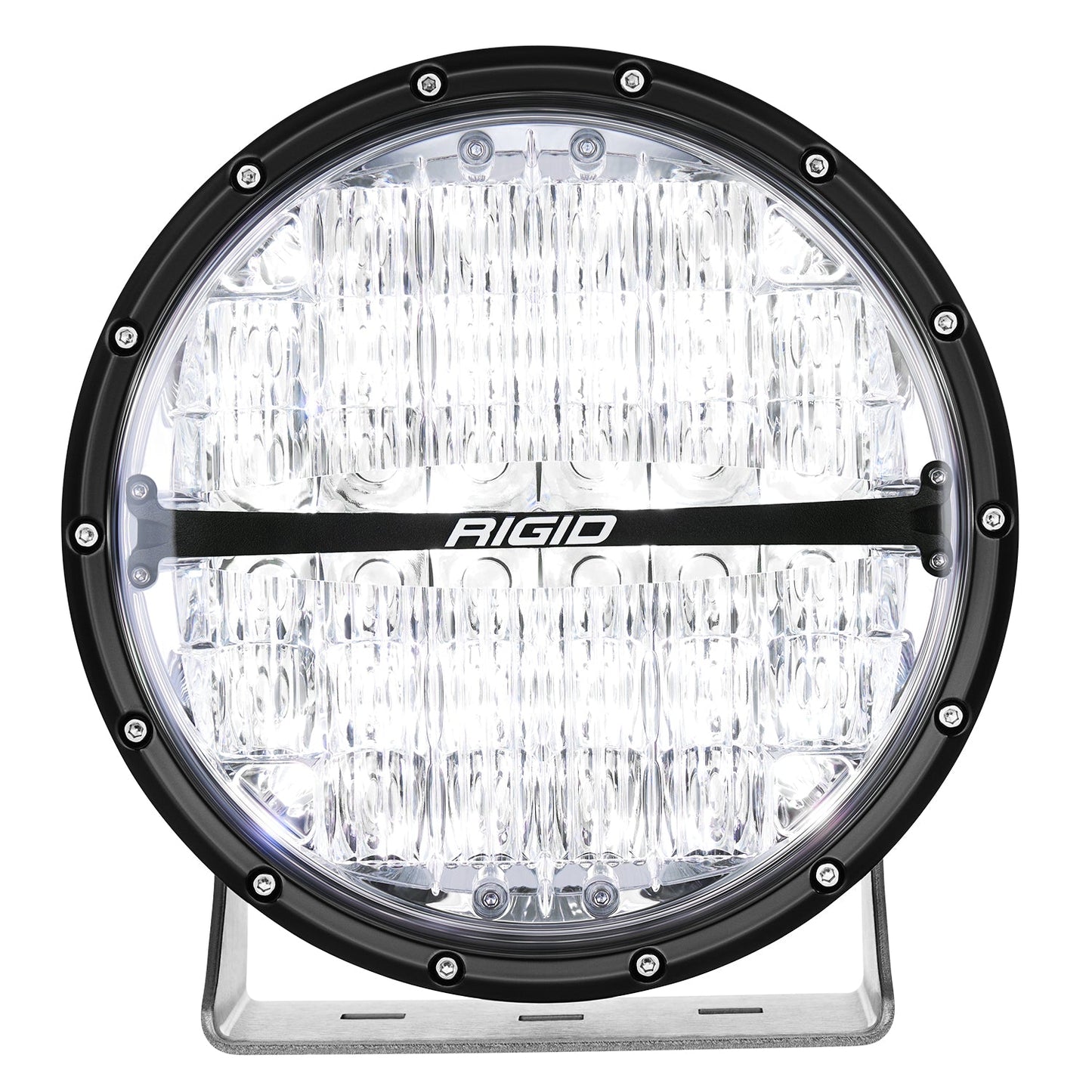 Rigid Industries 360-Series RGBW 9 Inch Drive OR Spot Optic with RGBW Backlight Pod - 36421 36422