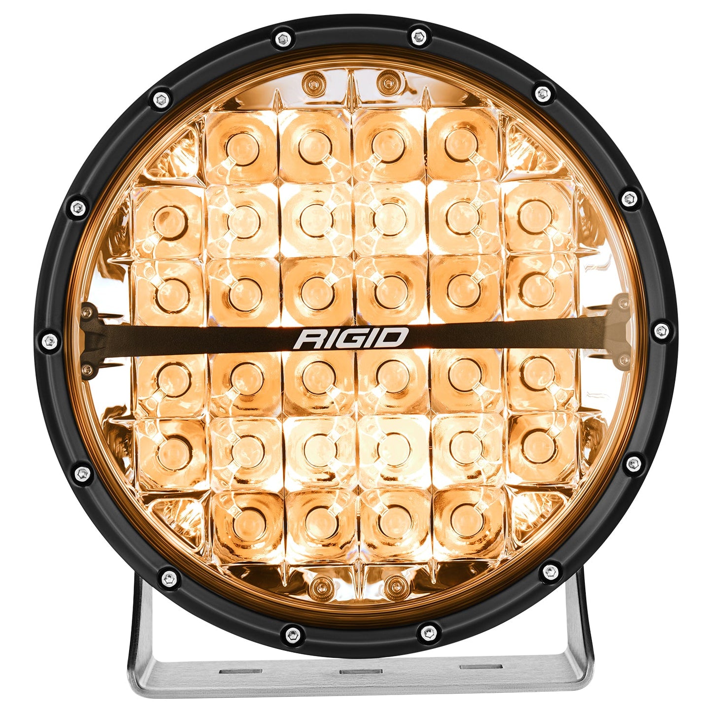 Rigid Industries 360-Series RGBW 9 Inch Drive OR Spot Optic with RGBW Backlight Pod - 36421 36422