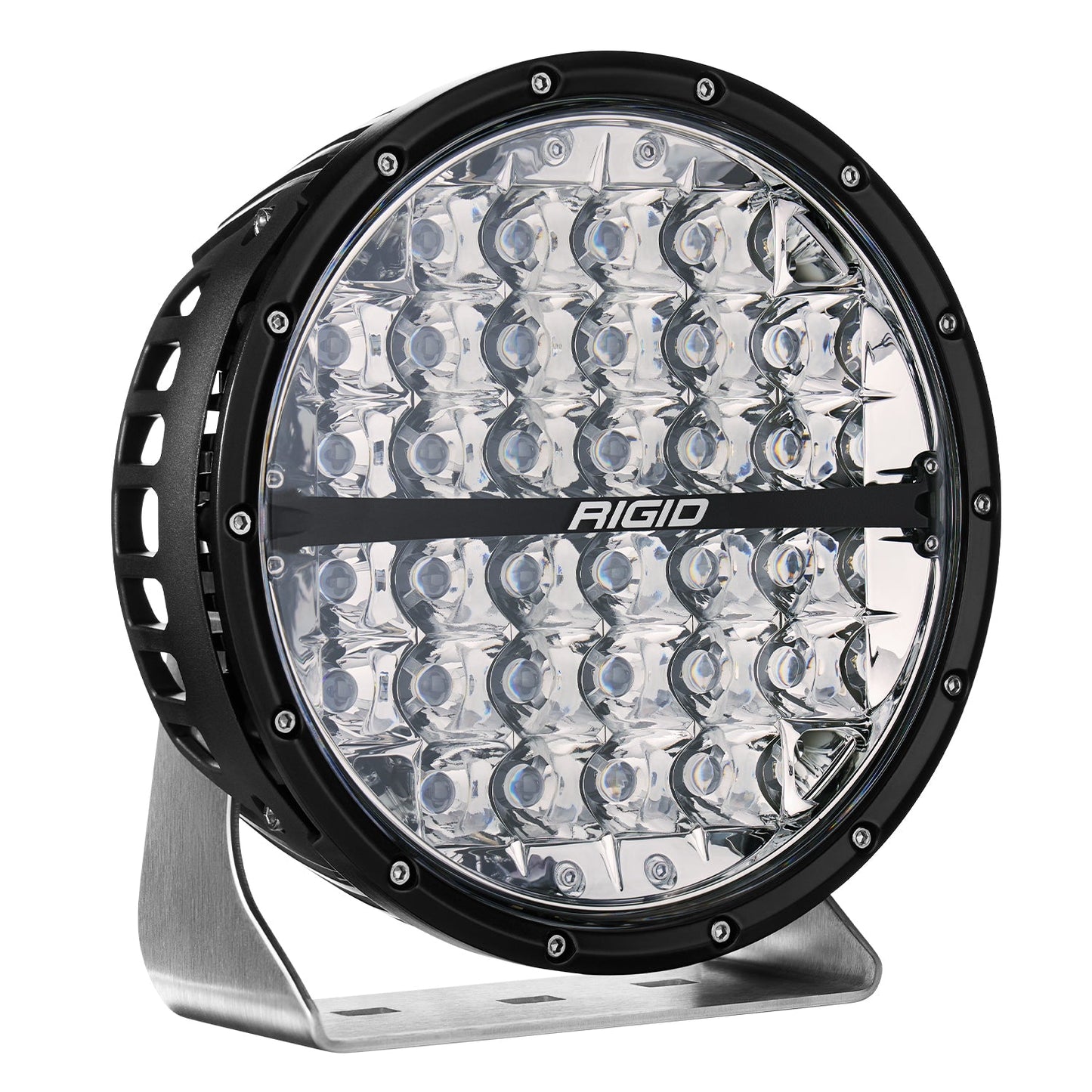 Rigid Industries 360-Series RGBW 9 Inch Drive OR Spot Optic with RGBW Backlight Pod - 36421 36422