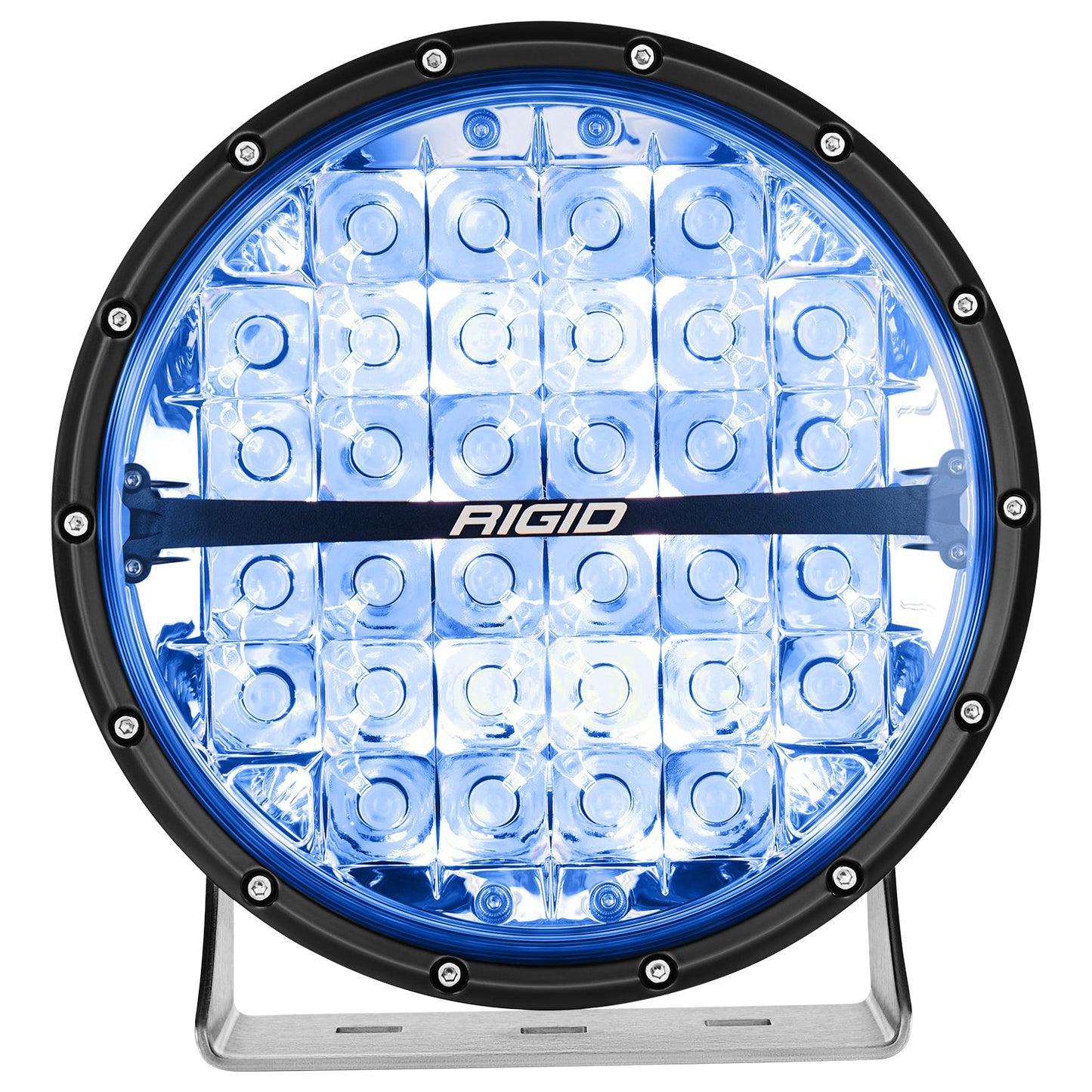 Rigid Industries 360-Series RGBW 9 Inch Drive OR Spot Optic with RGBW Backlight Pod - 36421 36422