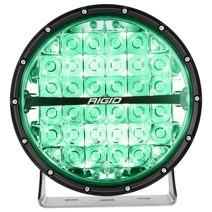 Rigid Industries 360-Series RGBW 9 Inch Drive OR Spot Optic with RGBW Backlight Pod - 36421 36422