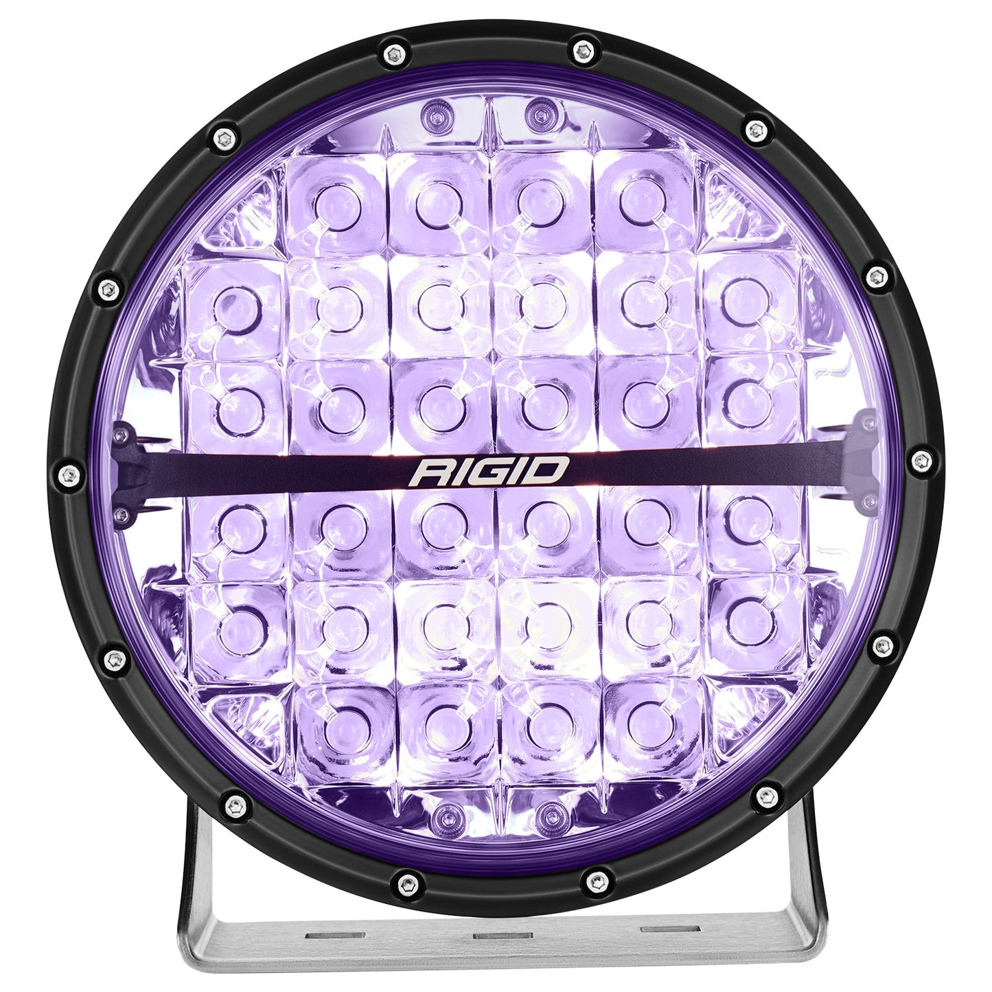 Rigid Industries 360-Series RGBW 9 Inch Drive OR Spot Optic with RGBW Backlight Pod - 36421 36422