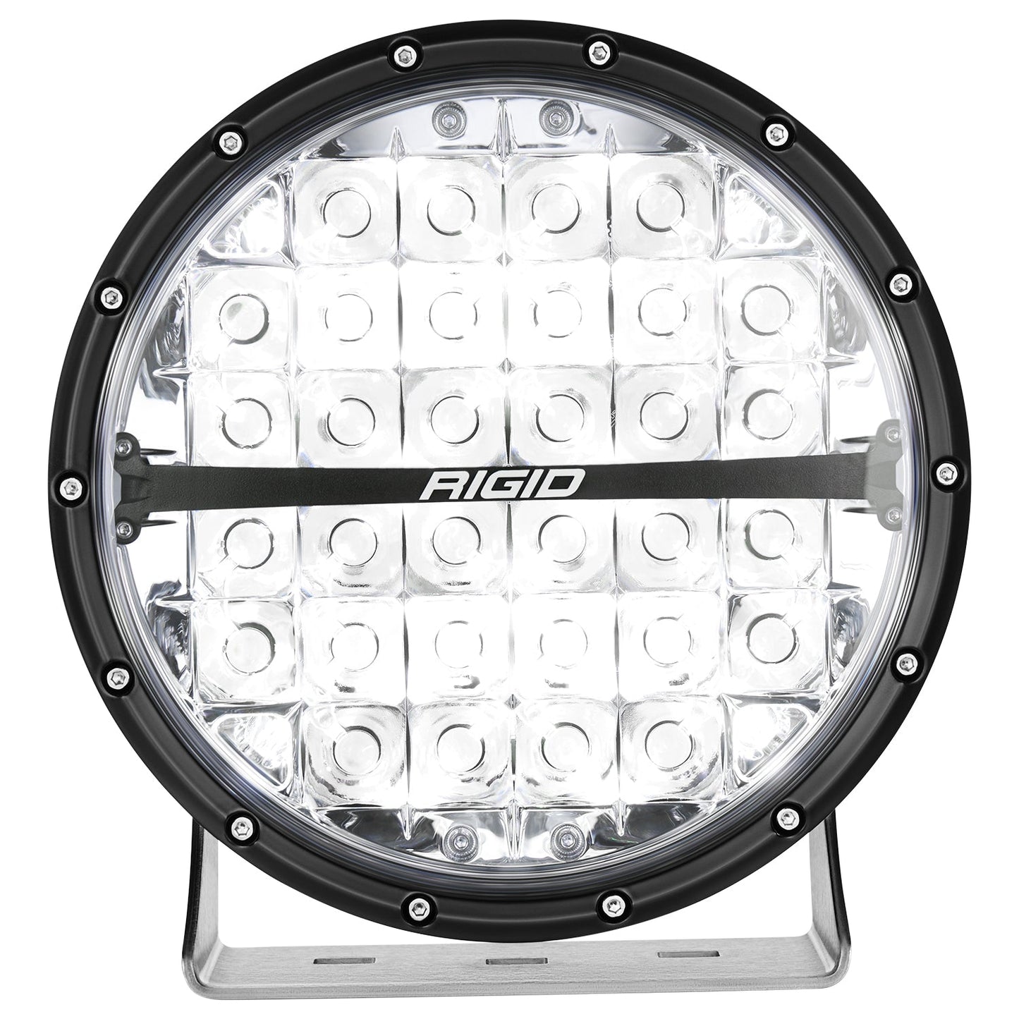 Rigid Industries 360-Series RGBW 9 Inch Drive OR Spot Optic with RGBW Backlight Pod - 36421 36422