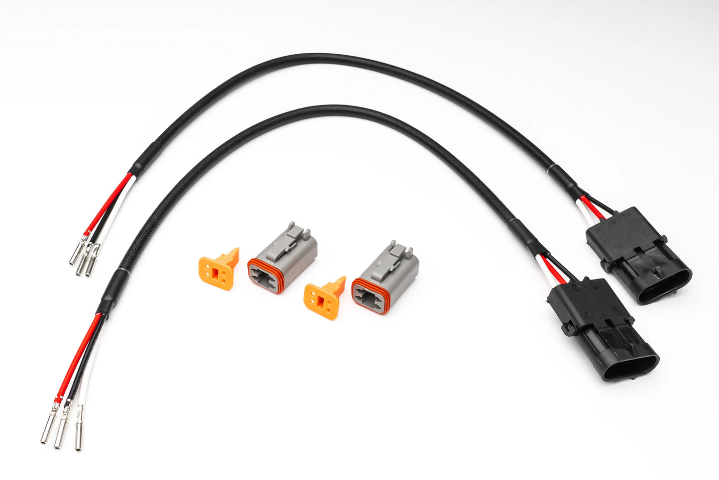 SPV Parts Harness 4 Pole or 3 Pole DT Connector Adapter/EXTENSIONS (PAIR) - SPV Harness System
