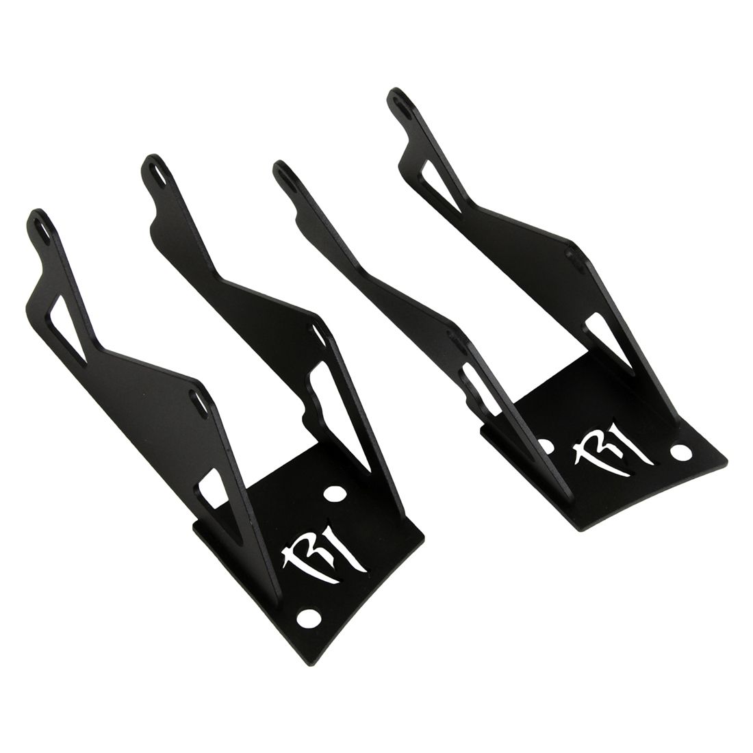 2007-2017 JEEP WRANGLER 2018 JK DUAL A-PILLAR MOUNTS - FITS 4 D-SERIES OR D-SS 40335