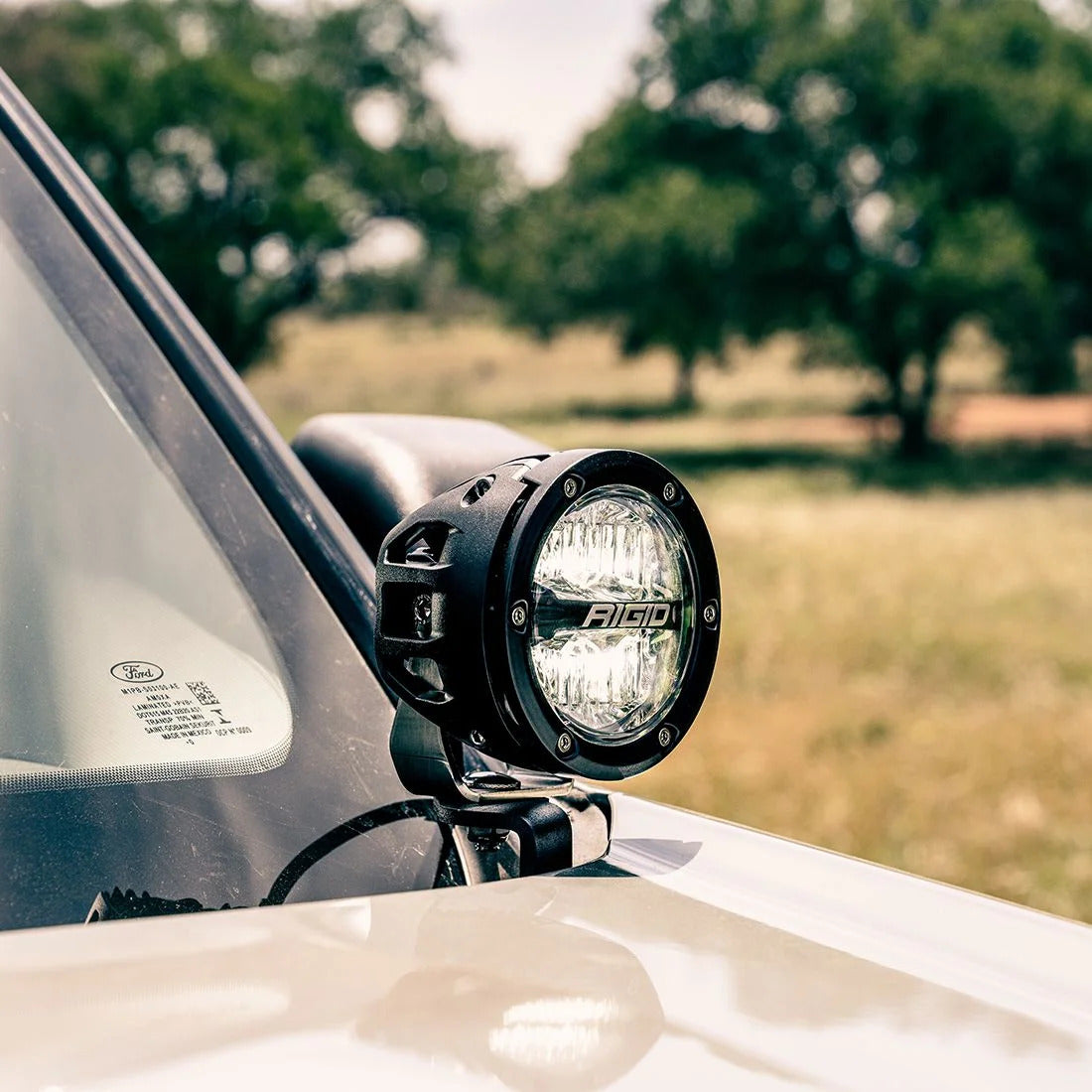 SPV Parts 2021-2023 Ford Bronco SPORT (Not Full Size) A-Pillar Light Kit (Includes Rigid A-Pillar Mounts/Custom Harness & Choice of lights)