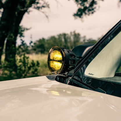 SPV Parts 2021-2023 Ford Bronco SPORT (Not Full Size) A-Pillar Light Kit (Includes Rigid A-Pillar Mounts/Custom Harness & Choice of lights)