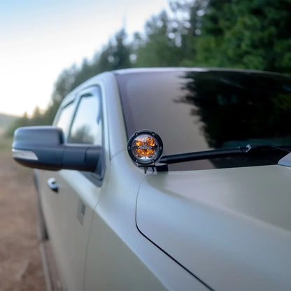 RIGID 2019+ Dodge RAM 1500 and 2019+ TRX A-Pillar 4" 360-Series LED Light Kit - 46718
