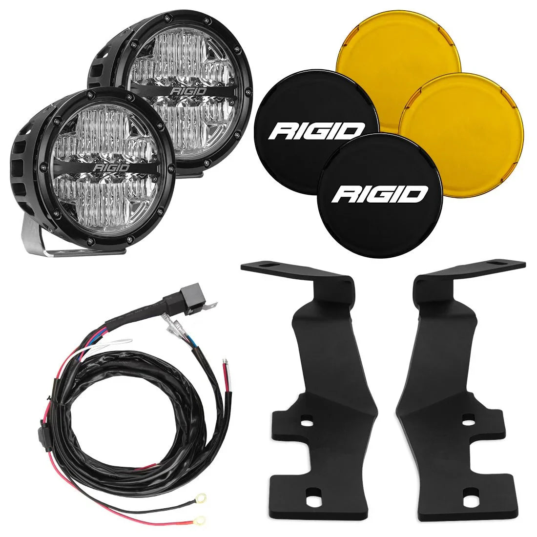 RIGID 2019+ Dodge RAM 2500/3500 A-Pillar 6" 360-Series LED Light Kit - 46720