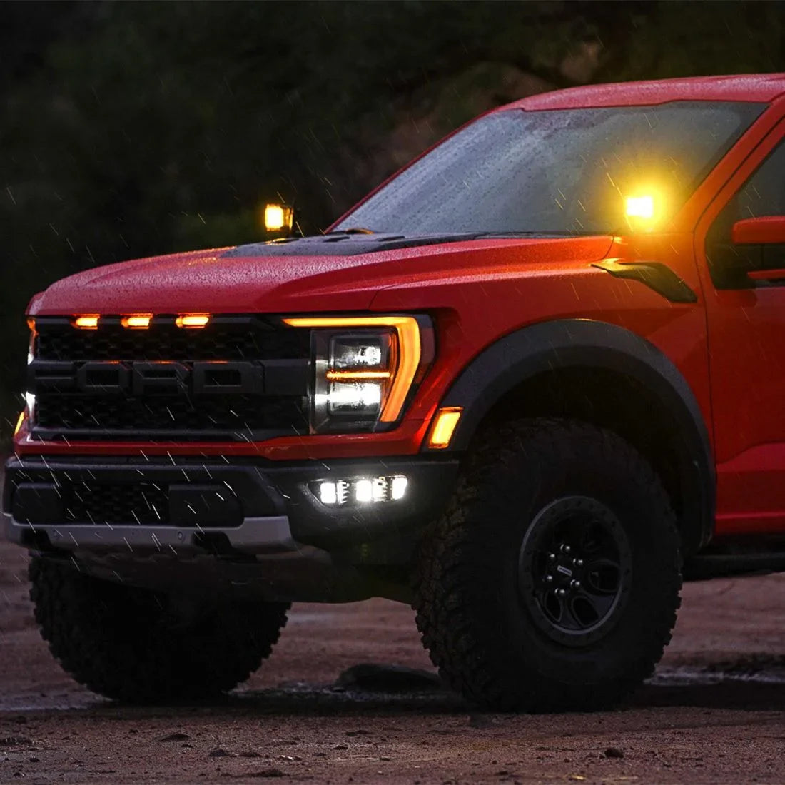 Rigid Industries 2021 + Ford F-150 Raptor A-Pillar Mount (Gen 3) - 46736
