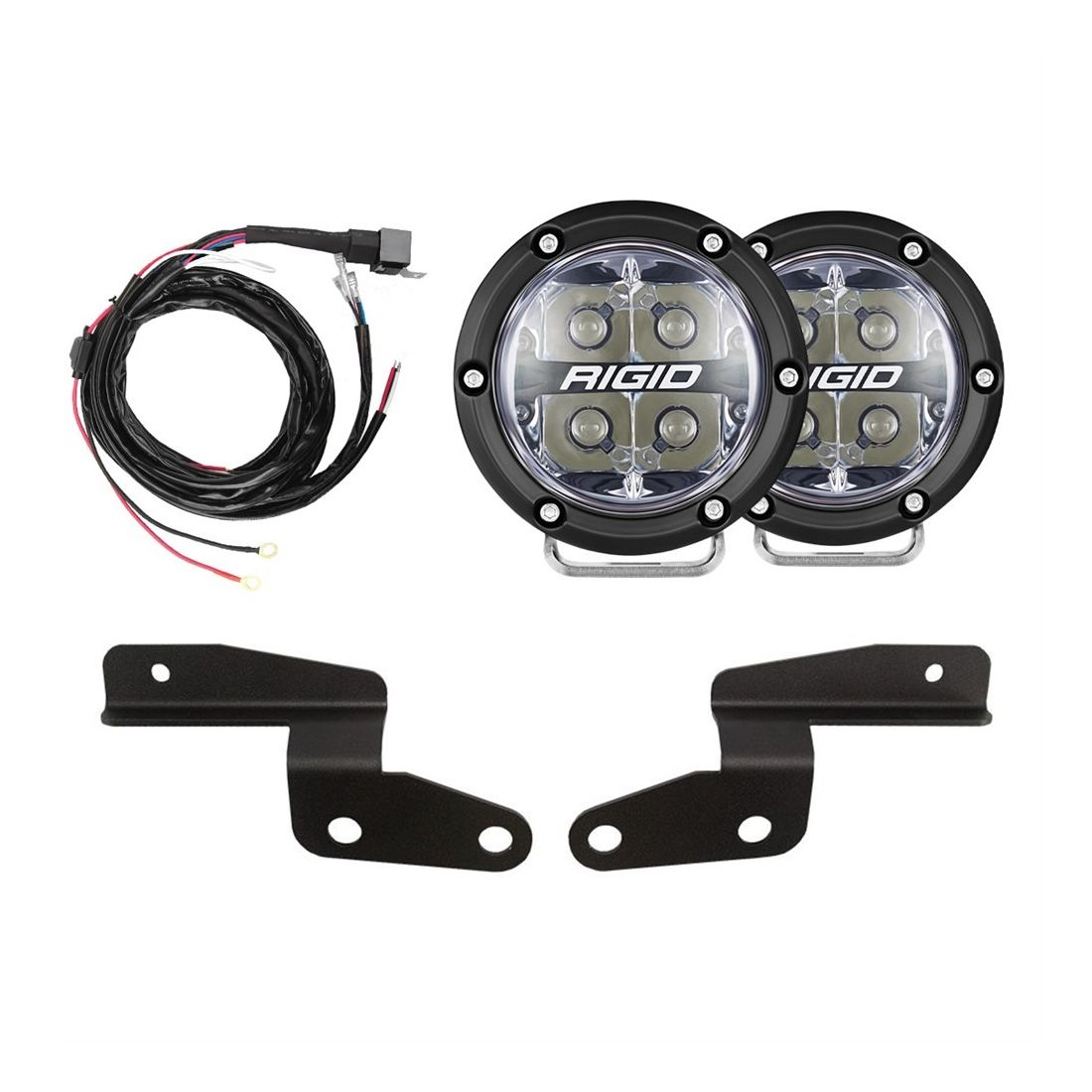 Jeep JL/JT (18+) 360-Series Spot A-Pillar Kit