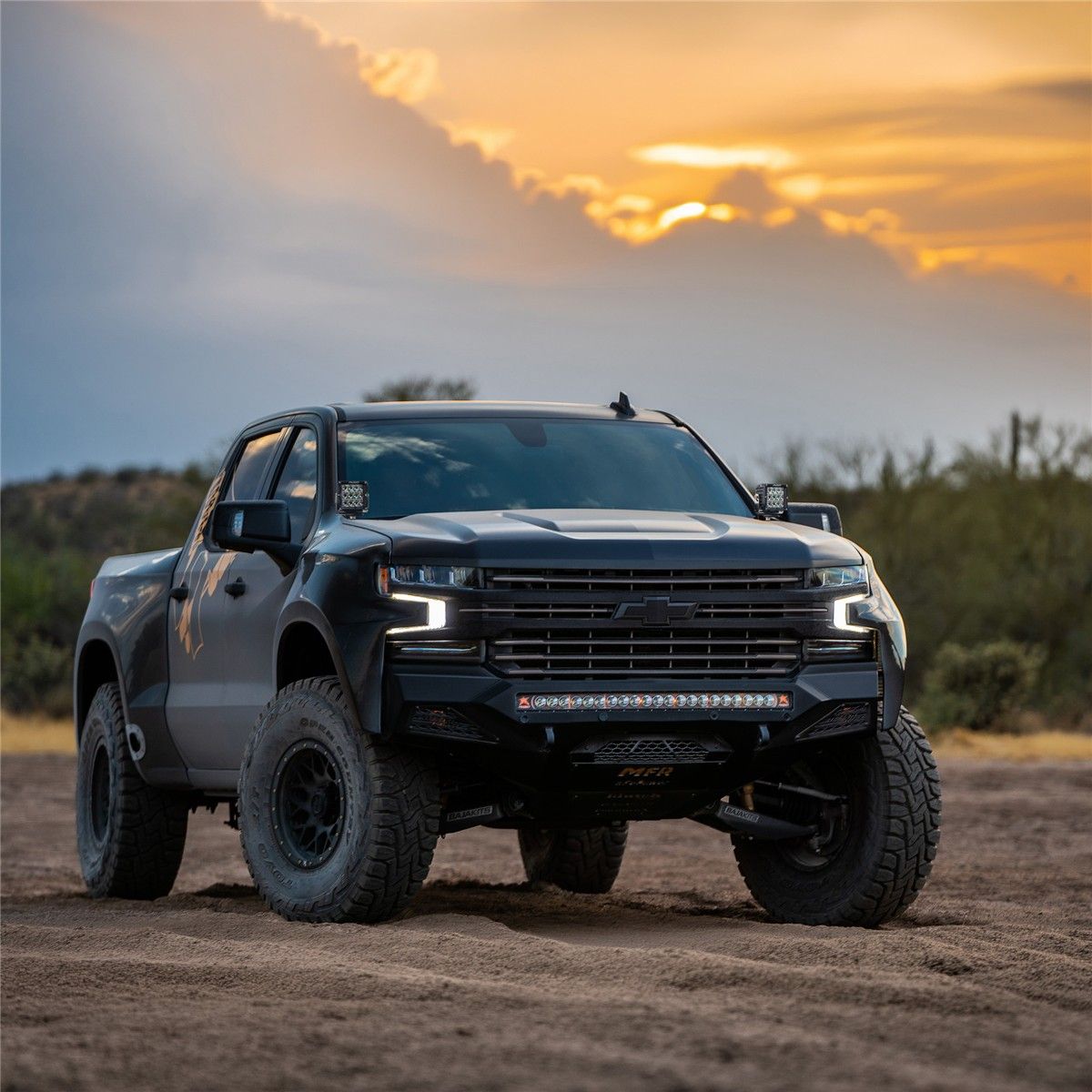 RIGID Chevy Silverado 1500 19-27 D-XL Spot A-Pillar Kit