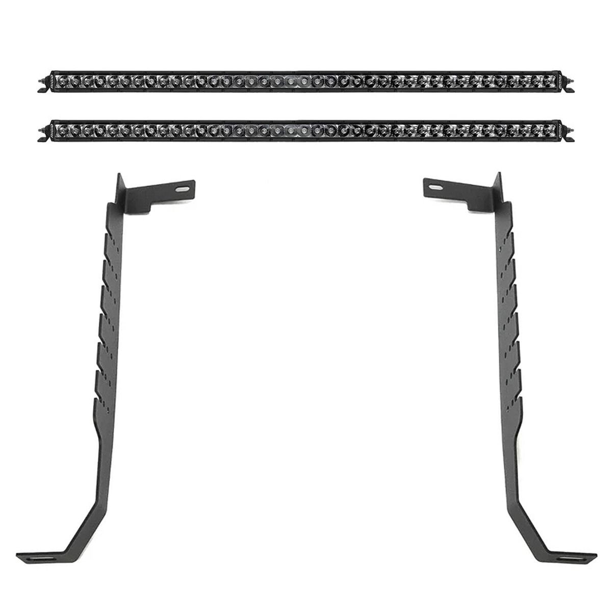 RIGID Chevy/GMC HD 24-27 SR-Series 40 Inch Midnight Grille Light Kit
