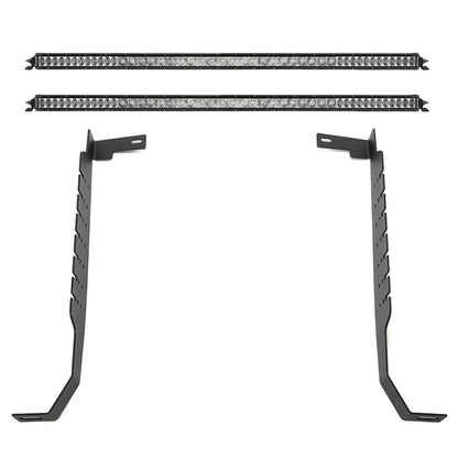 RIGID Chevy/GMC HD 24-27 SR-Series 40 Inch Spot/Drive Grille Light Kit