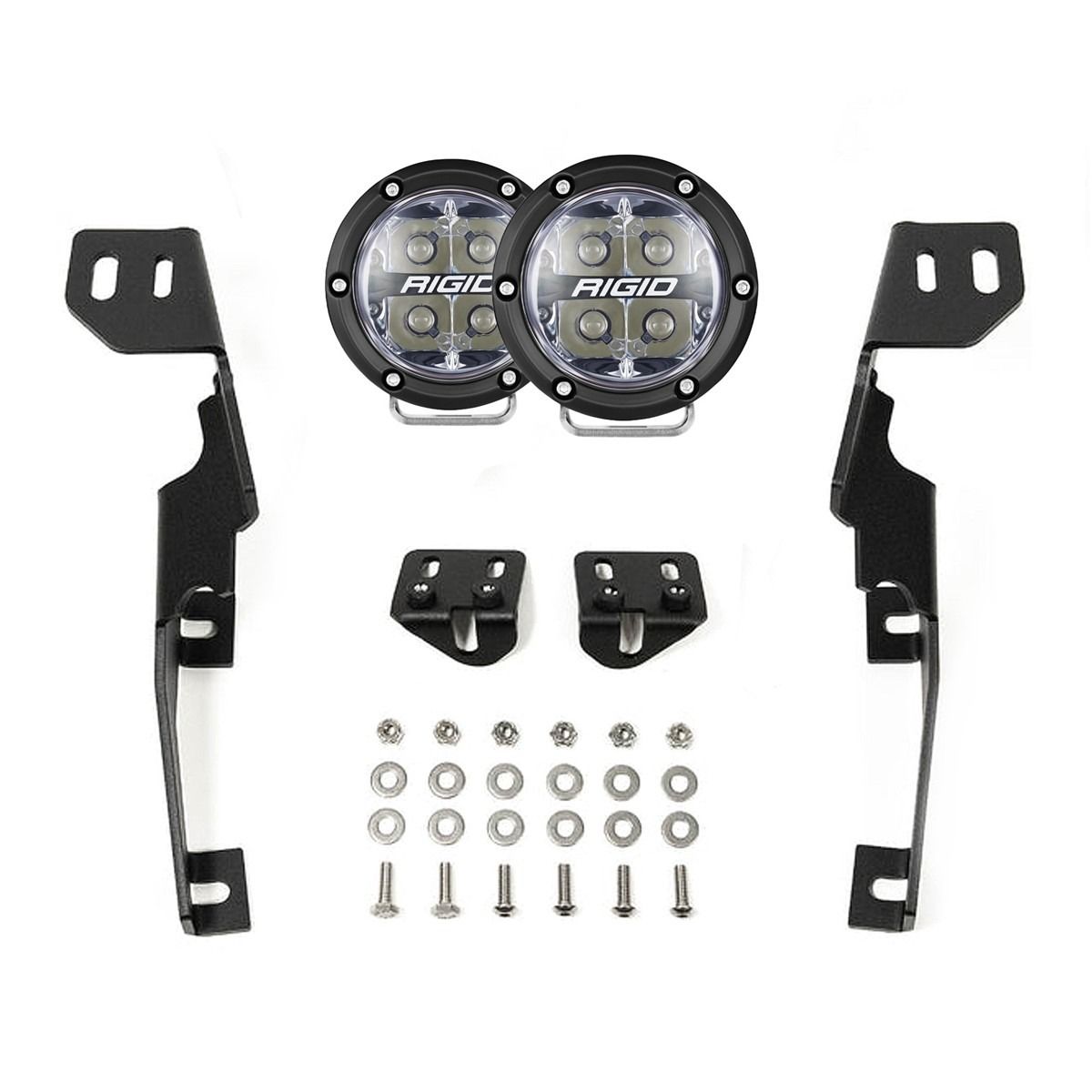 RIGID Ford Super Duty 23-27 360-Series Spot A-Pillar Kit