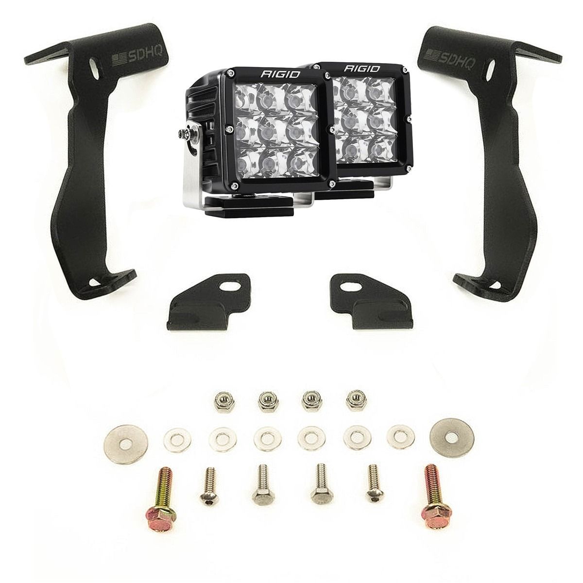 RIGID Ford Expedition 18-24 D-XL Spot A-Pillar Kit