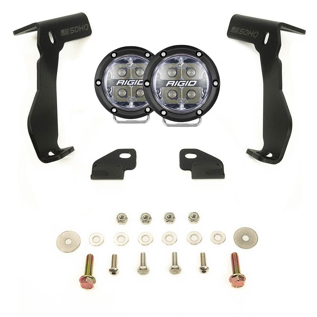 RIGID Ford Expedition 18-24 360-Series Spot A-Pillar Kit