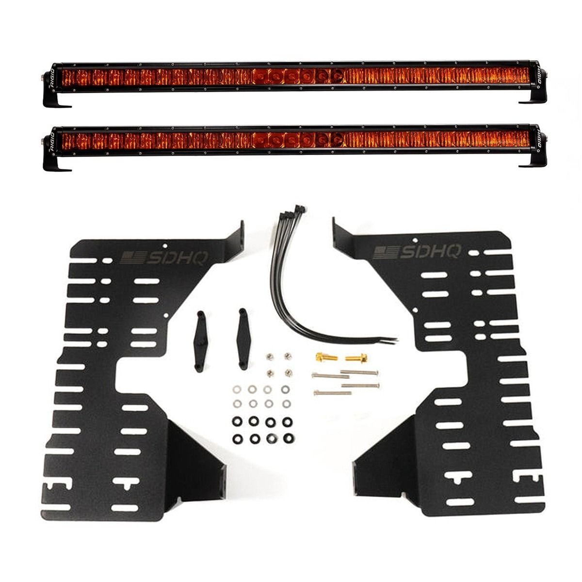 RIGID Toyota Tundra/Sequoia 22-26 SR-Series 30 Inch Amber PRO Grille Kit