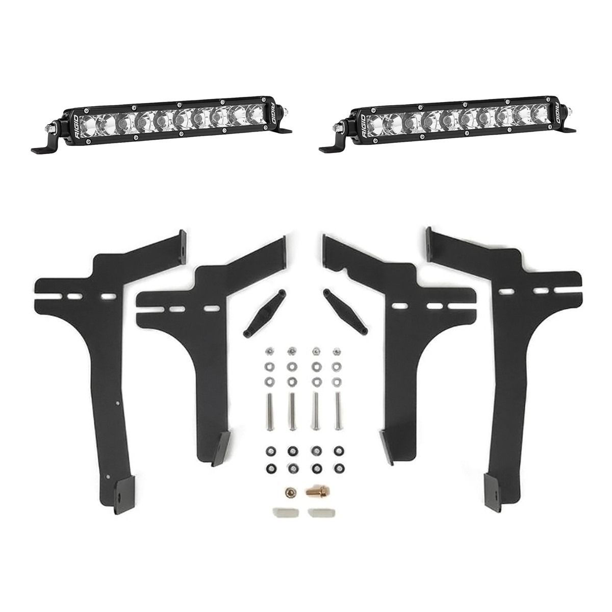 RIGID Toyota Tacoma (24+) SR-Series 10 Inch Spot/Flood Combo Grille Kit