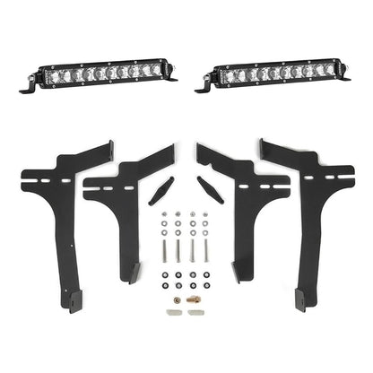 RIGID Toyota Tacoma (24+) SR-Series 10 Inch Spot/Flood Combo Grille Kit