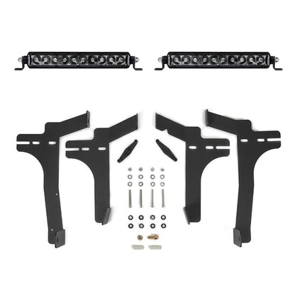 RIGID Toyota Tacoma (24+) SR-Series 10 Inch Spot Midnight Grille Kit