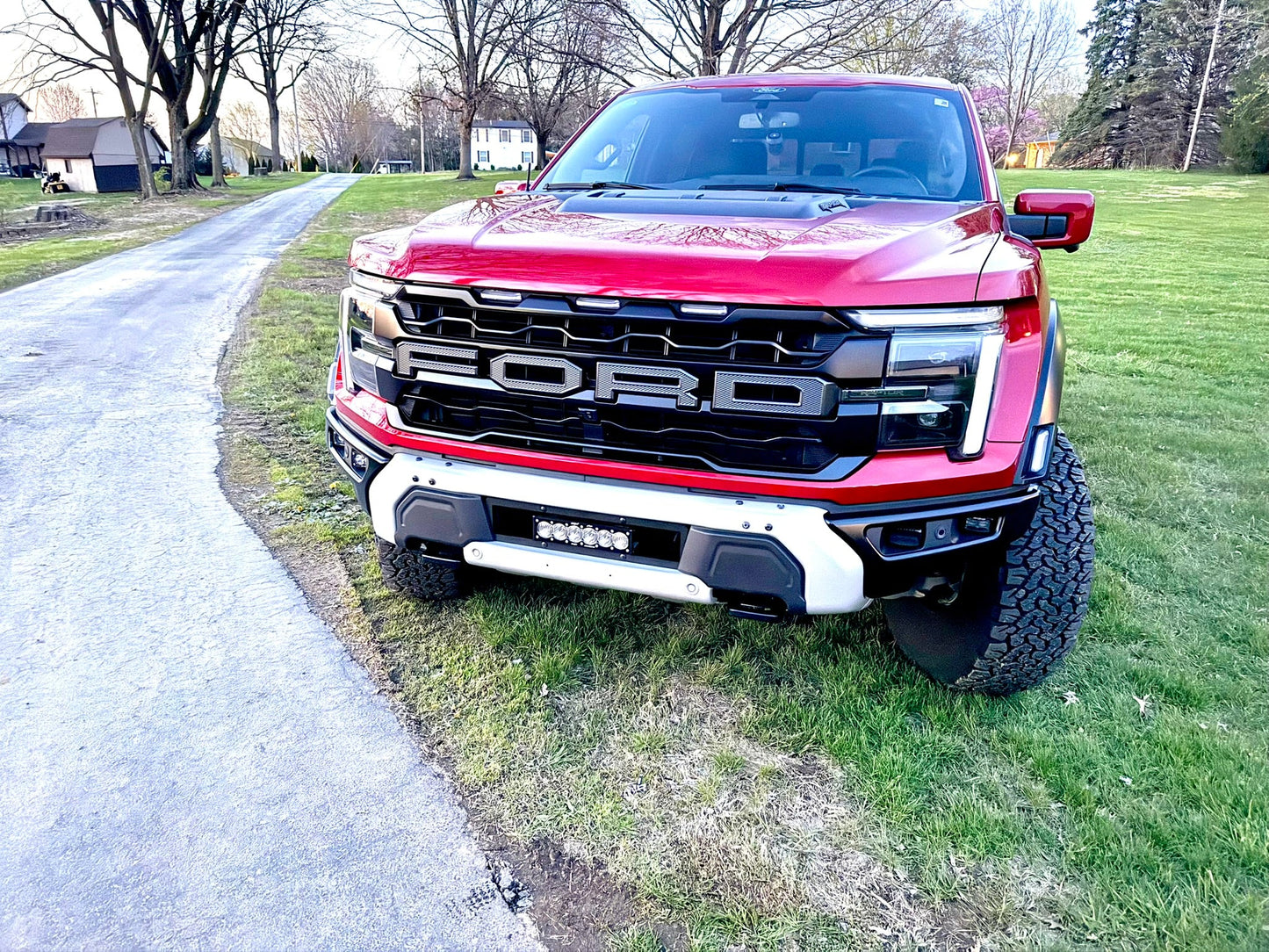 NEW SPV Parts 2021-2026 Ford F-150 Raptor BUMPER Grille Rigid SR Series or SR Radiance Light Bar Kit (Works with BOTH Bumpers)