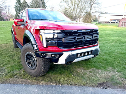 NEW SPV Parts 2021-2026 Ford F-150 Raptor BUMPER Grille REPLACEMENT With Mount (Works with BOTH Bumpers)