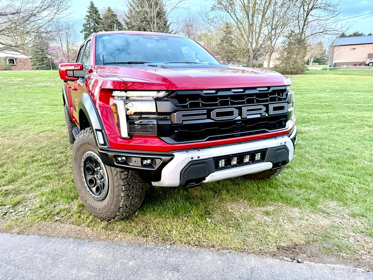 NEW SPV Parts 2021-2026 Ford F-150 Raptor BUMPER Grille Rigid D-Series Pro Light Kit (Works with BOTH Bumpers)