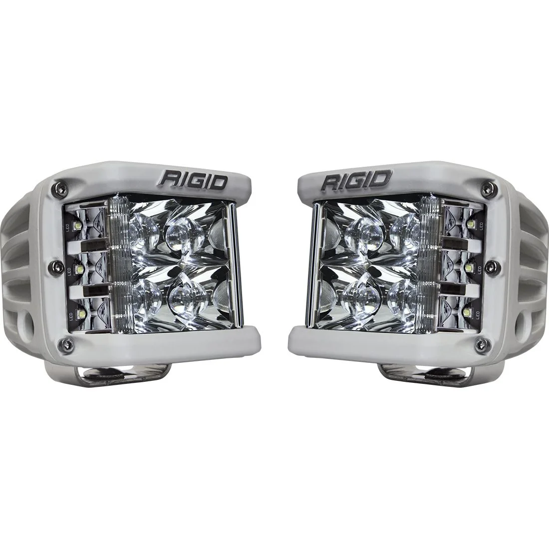 Rigid Industries D-SS Series Pro WHITE CASE SIDESHOOTERS (SOLD IN PAIRS)