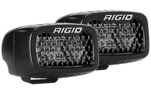 RIGID SR-M Series Pro Spot Diffused Midnight Surface Mount Lights | Pair - 902513BLK