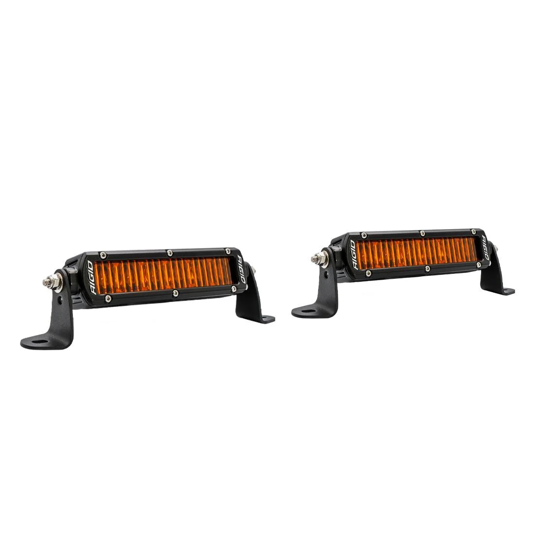 SR-Series SAE 6 Inch PAIR with AMBER PRO Lens