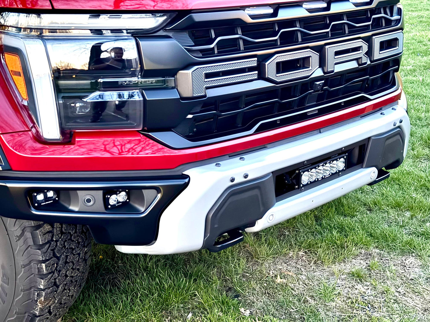 NEW SPV Parts 2021-2026 Ford F-150 Raptor BUMPER Grille Rigid E Series or Radiance Light Bar Kit (Works with BOTH Bumpers)
