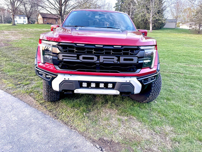 NEW SPV Parts 2021-2026 Ford F-150 Raptor BUMPER Grille REPLACEMENT With Mount (Works with BOTH Bumpers)