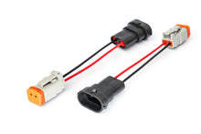 2 Pole DT Connector Adapters to H11 FACTORY FOG Connectors (Pair) (Bronco & Others)