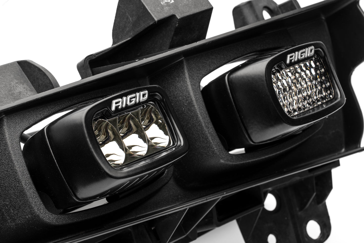 SPV Parts 2021-2026 Ford F-150 Raptor & Bronco Raptor OEM Fog Light Upgrade Kit with Brackets & Rigid SR-M Direct Replacement Lights