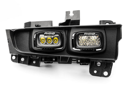 SPV Parts 2021-2026 Ford F-150 Raptor & Bronco Raptor OEM Fog Light Upgrade Kit with Brackets & Rigid SR-M Direct Replacement Lights