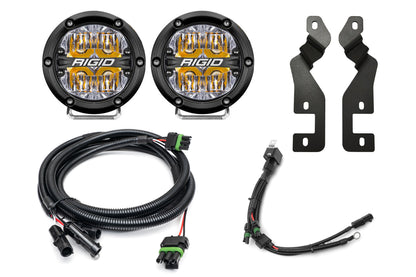 SPV Parts 2021-2023 Ford Bronco SPORT (Not Full Size) A-Pillar Light Kit (Includes Rigid A-Pillar Mounts/Custom Harness & Choice of lights)