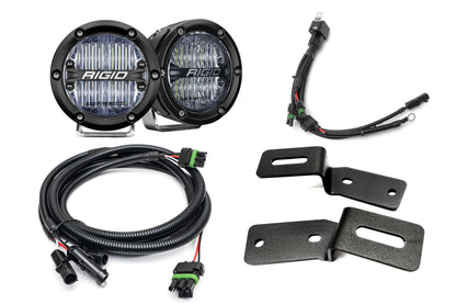 SPV Parts 2021-2025 Ford BRONCO A-Pillar Light Kit (Includes Choice of Rigid Industries lights & SPV A-Pillar Mounts/Custom Harness)