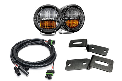 SPV Parts 2021-2025 Ford BRONCO A-Pillar Light Kit (Includes Choice of Rigid Industries lights & SPV A-Pillar Mounts/Custom Harness)