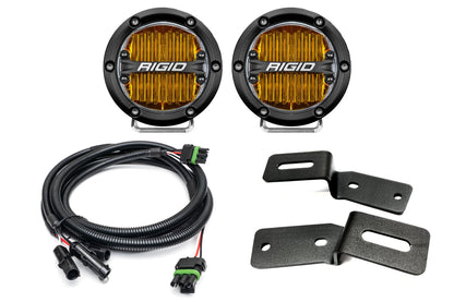 SPV Parts 2021-2025 Ford BRONCO A-Pillar Light Kit (Includes Choice of Rigid Industries lights & SPV A-Pillar Mounts/Custom Harness)