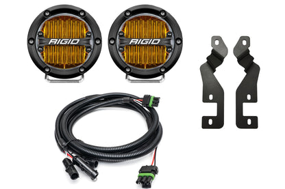 SPV Parts 2021-2023 Ford Bronco SPORT (Not Full Size) A-Pillar Light Kit (Includes Rigid A-Pillar Mounts/Custom Harness & Choice of lights)