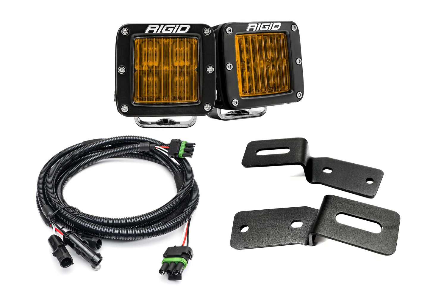 SPV Parts 2021-2025 Ford BRONCO A-Pillar Light Kit (Includes Choice of Rigid Industries lights & SPV A-Pillar Mounts/Custom Harness)