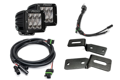 SPV Parts 2021-2025 Ford BRONCO A-Pillar Light Kit (Includes Choice of Rigid Industries lights & SPV A-Pillar Mounts/Custom Harness)