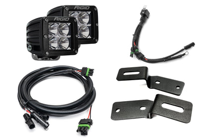 SPV Parts 2021-2025 Ford BRONCO A-Pillar Light Kit (Includes Choice of Rigid Industries lights & SPV A-Pillar Mounts/Custom Harness)