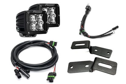 SPV Parts 2021-2025 Ford BRONCO A-Pillar Light Kit (Includes Choice of Rigid Industries lights & SPV A-Pillar Mounts/Custom Harness)